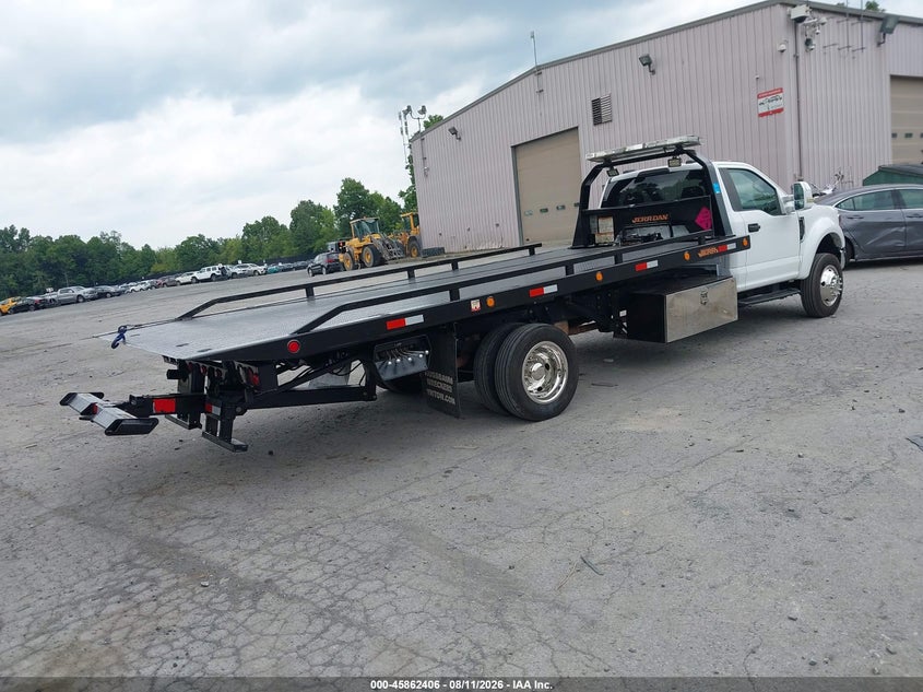 2022 Ford F550 VIN 1FDUF5GN6NDA14673 IAAI salvage auction — FRONT END, Clear (Texas), sold $17,900 on 2026-08-19 (photo 4)
