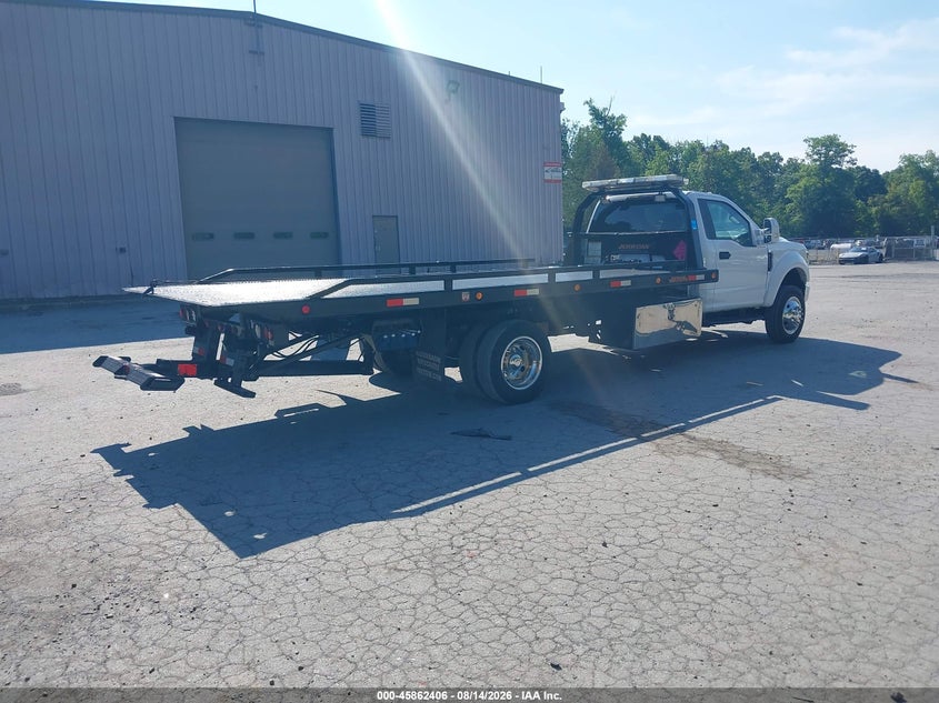 2022 Ford F550 VIN 1FDUF5GN6NDA14673 IAAI salvage auction — FRONT END, Clear (Texas), sold $23,800 on 2026-08-26 (photo 4)