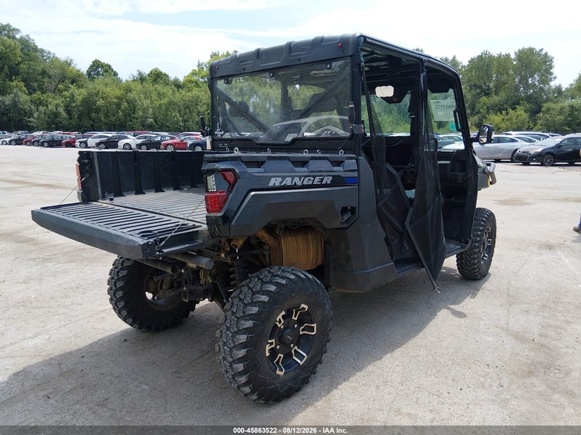 2023 Polaris Ranger VIN 4XARSE997P8044967 IAAI salvage auction — REAR END, Salvage Title, sold $8,350 on 2026-09-08 (photo 4)