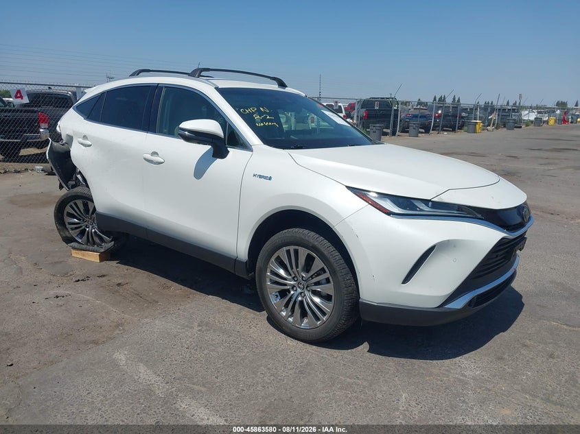 2021 Toyota Venza VIN JTEAAAAH2MJ027658 — IAAI salvage auction photo