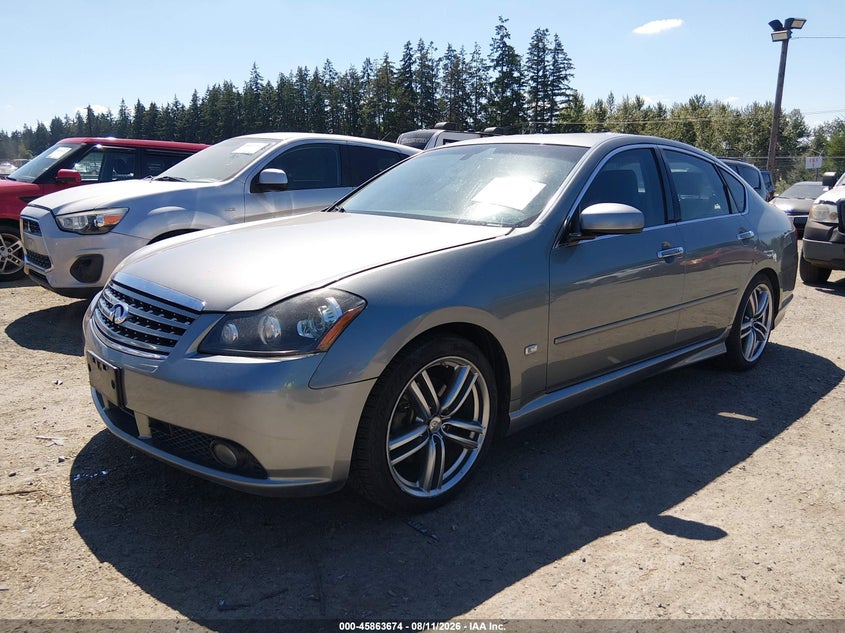 2006 Infiniti M45 VIN JNKBY01E96M206994 IAAI salvage auction — LEFT SIDE, Clear (Washington), sold $6,000 on 2026-09-06 (photo 2)