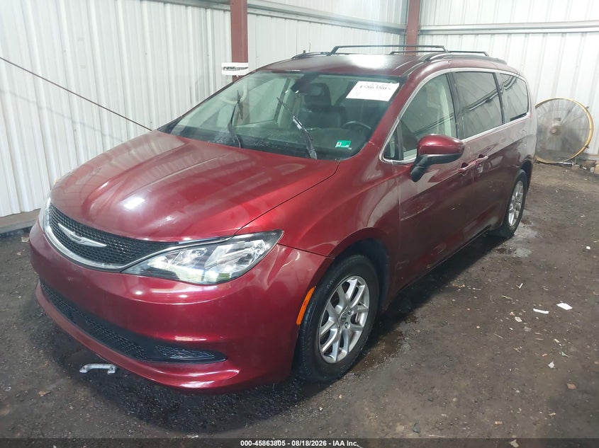 2021 Chrysler Voyager VIN 2C4RC1DG9MR524268 IAAI salvage auction — WATER/FLOOD, Wait Title, sold $125 on 2026-10-06 (photo 2)