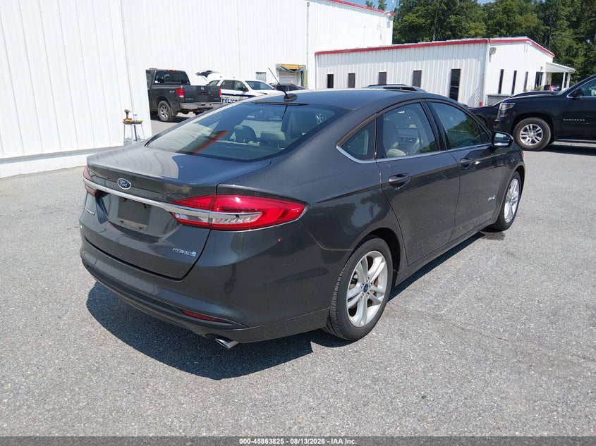 2018 Ford Fusion VIN 3FA6P0UU9JR258091 IAAI salvage auction — NORMAL WEAR, SF97 (Maryland), sold $11,300 on 2026-09-08 (photo 4)