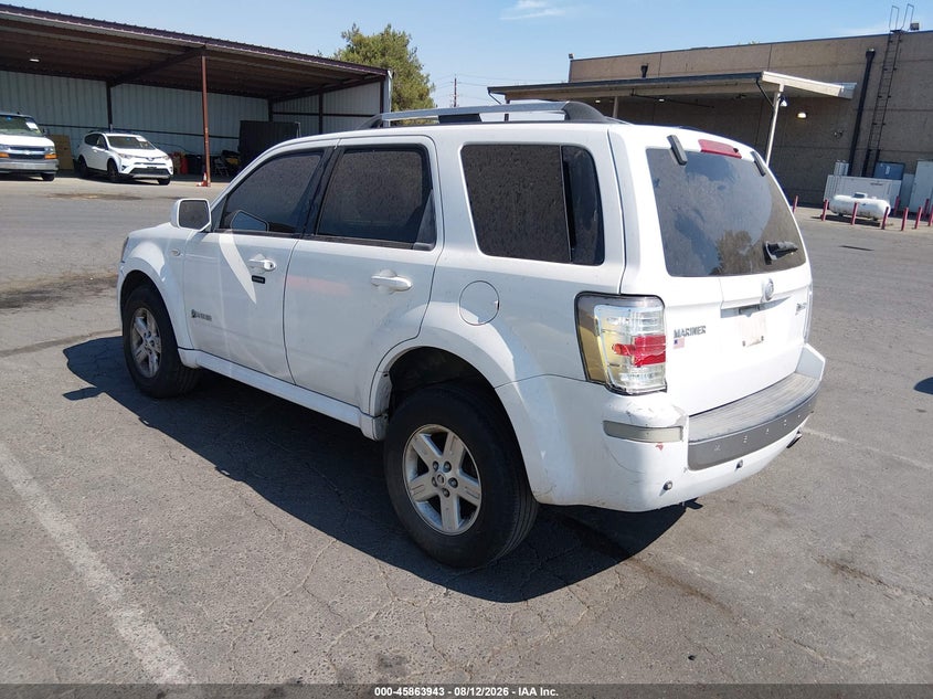 2008 Mercury Mariner VIN 4M2CU29H58KJ41064 IAAI salvage auction — FRONT END, Salvage (California), sold $225 on 2026-09-23 (photo 3)