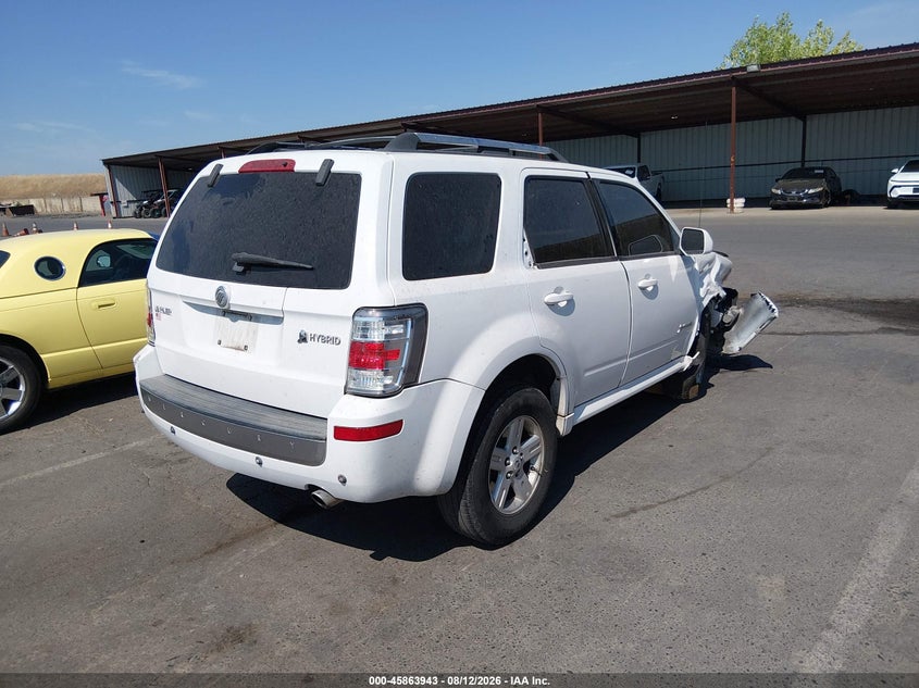 2008 Mercury Mariner VIN 4M2CU29H58KJ41064 IAAI salvage auction — FRONT END, Salvage (California), sold $225 on 2026-09-23 (photo 4)