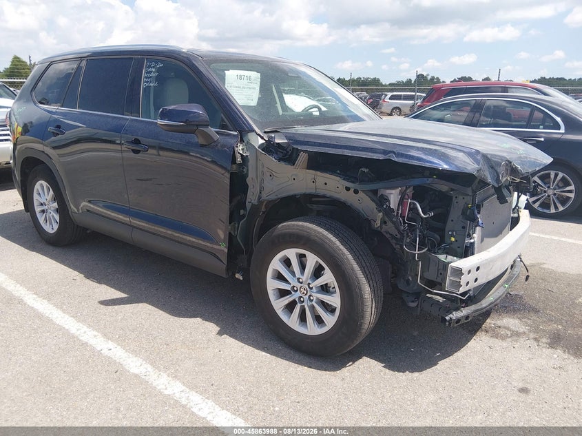 2024 Toyota Highlander VIN 5TDAAAA54RS011062 IAAI salvage auction — FRONT END, Wait Title, sold $20,500 on 2026-09-15 (photo 1)