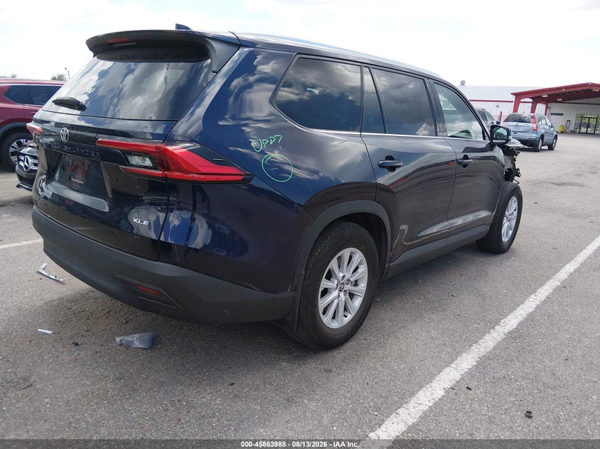 2024 Toyota Highlander VIN 5TDAAAA54RS011062 IAAI salvage auction — FRONT END, Wait Title, sold $20,500 on 2026-09-15 (photo 4)