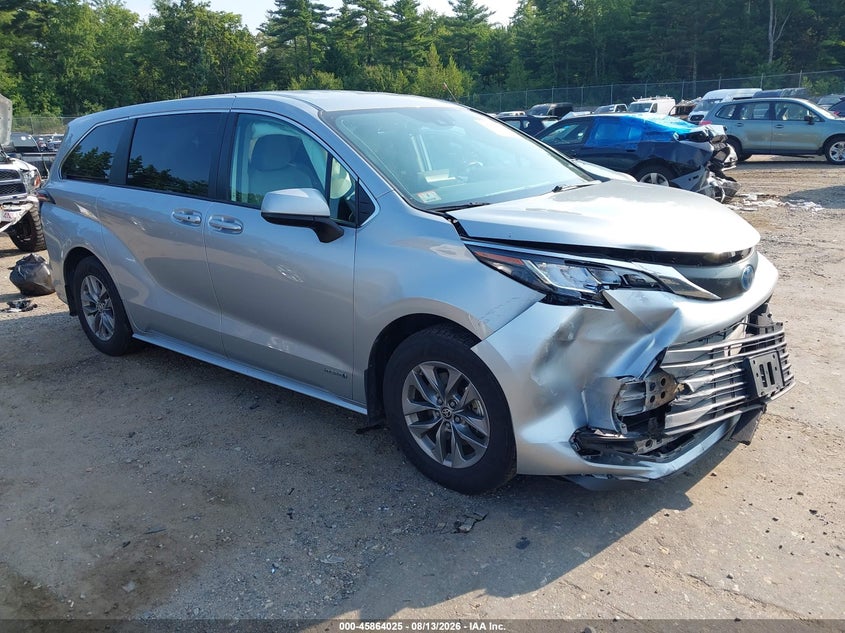 2021 Toyota Sienna VIN 5TDKSKFC9MS009430 — IAAI salvage auction photo