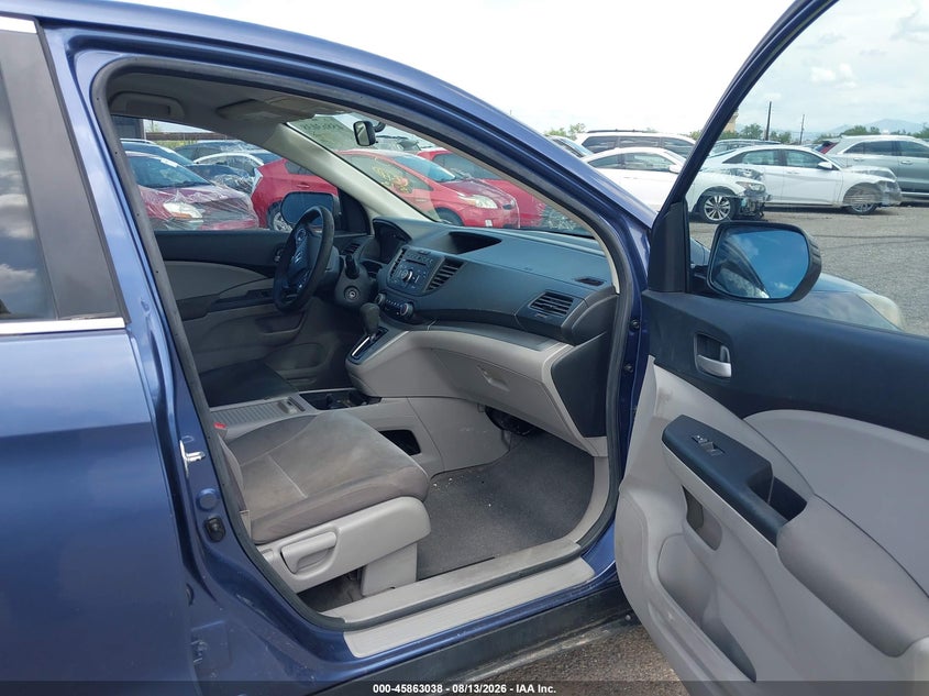 2013 Honda Cr-v VIN 2HKRM3H39DH509122 IAAI salvage auction — WATER/FLOOD, Salvage (Arizona), sold $2,000 on 2026-09-07 (photo 5)