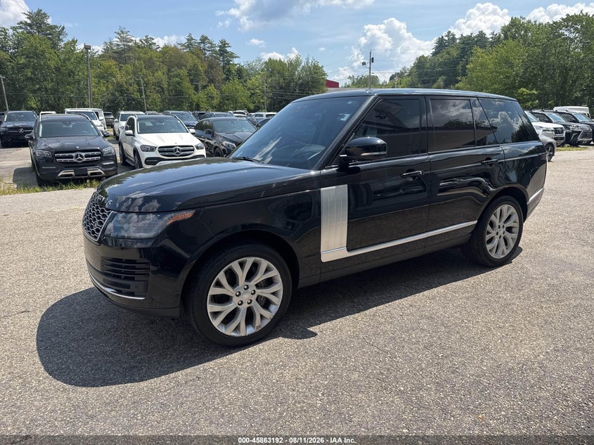 2019 Land rover RANGE ROVER VIN SALGS2SV7KA516858 IAAI salvage auction — NORMAL WEAR, Salvage Title, sold $17,500 on 2026-08-25 (photo 2)
