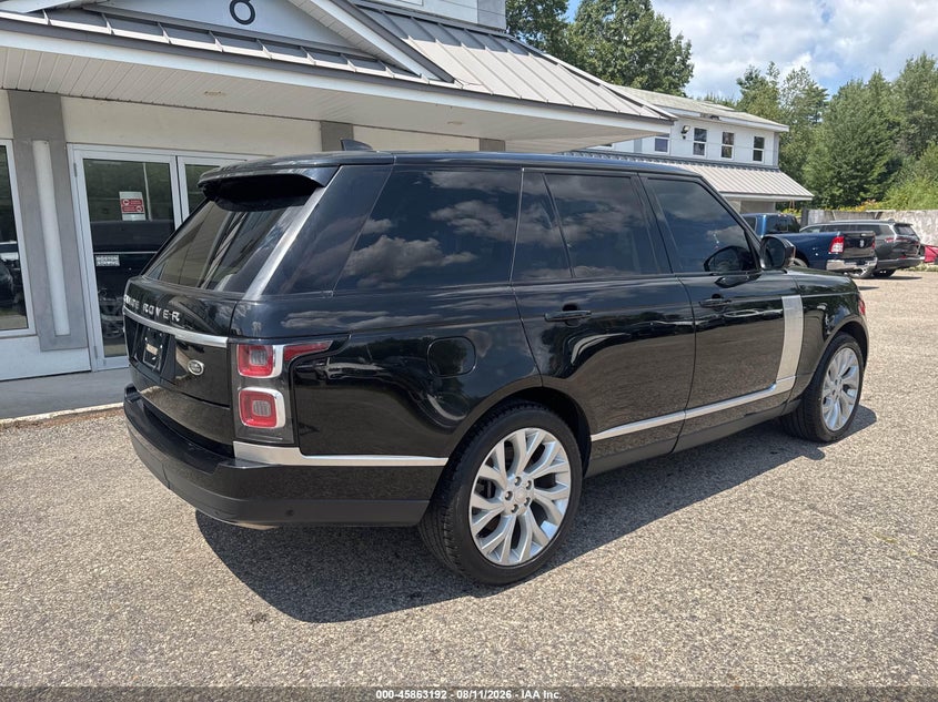 2019 Land rover RANGE ROVER VIN SALGS2SV7KA516858 IAAI salvage auction — NORMAL WEAR, Salvage Title, sold $17,500 on 2026-08-25 (photo 4)