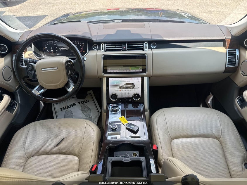 2019 Land rover RANGE ROVER VIN SALGS2SV7KA516858 IAAI salvage auction — NORMAL WEAR, Salvage Title, sold $17,500 on 2026-08-25 (photo 6)