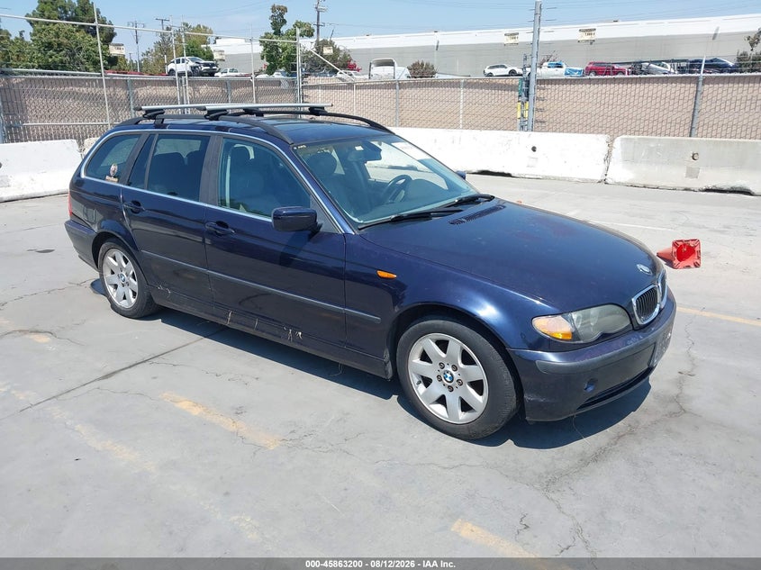 2003 BMW 3 series VIN WBAAX134X3PJ00541 IAAI salvage auction — NORMAL WEAR, App For Dup Clear (California), sold $550 on 2026-08-17 (photo 1)