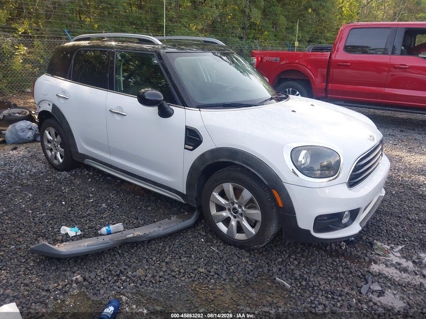 2018 Mini Countryman VIN WMZYS7C3XJ3E08519 IAAI salvage auction — REAR END, Clear (South Carolina), sold $3,200 on 2026-09-09 (photo 1)