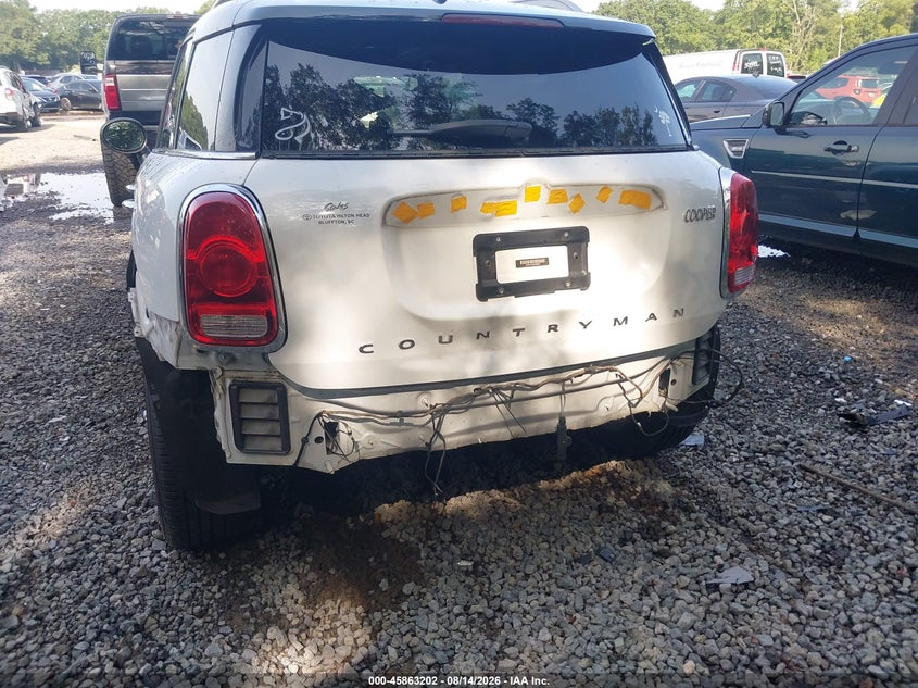 2018 Mini Countryman VIN WMZYS7C3XJ3E08519 IAAI salvage auction — REAR END, Clear (South Carolina), sold $3,200 on 2026-09-09 (photo 6)