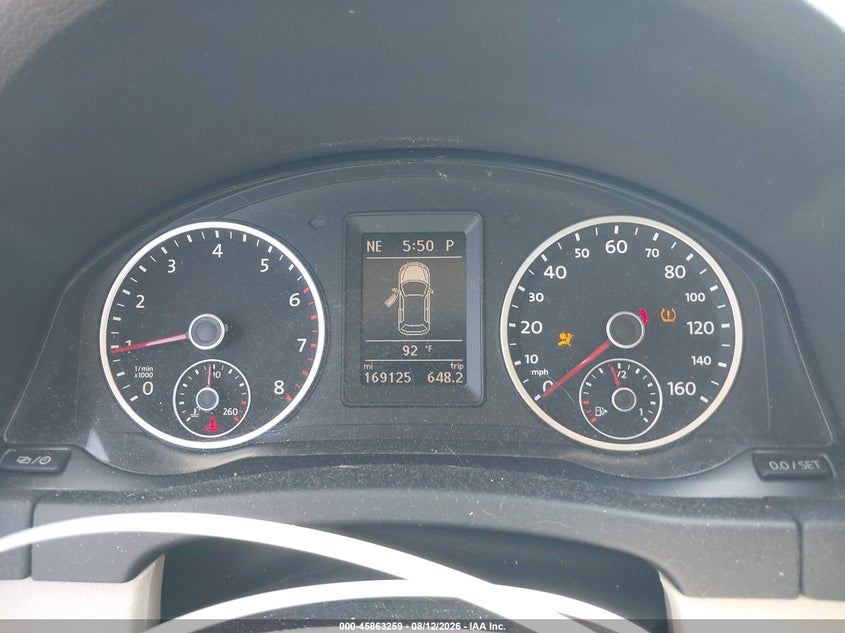 2013 Volkswagen Tiguan VIN WVGAV7AX8DW536316 IAAI salvage auction — SIDE, Original (Texas), sold $1,300 on 2026-08-19 (photo 7)