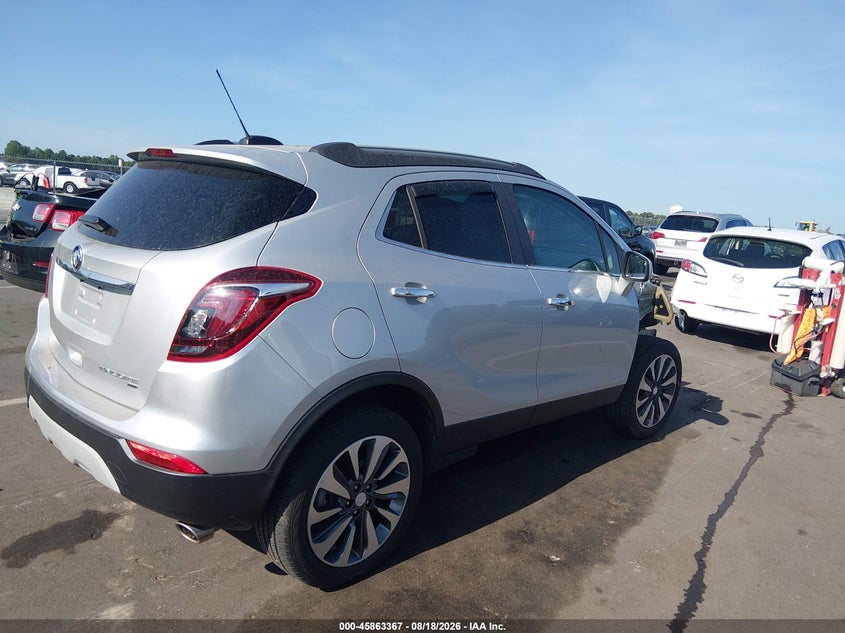 2022 Buick Encore VIN KL4CJESM5NB531790 IAAI salvage auction — FRONT END, Salvage (North Carolina), sold $3,700 on 2026-09-17 (photo 4)