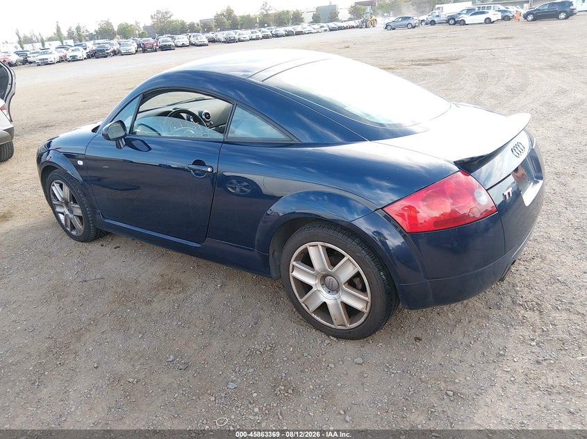 2003 Audi Tt VIN TRUSC28N731022853 IAAI salvage auction — NORMAL WEAR, Clear - Dealer Only (California), sold $175 on 2026-08-19 (photo 3)