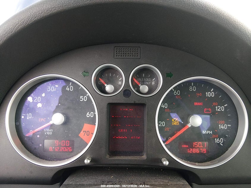 2003 Audi Tt VIN TRUSC28N731022853 IAAI salvage auction — NORMAL WEAR, Clear - Dealer Only (California), sold $175 on 2026-08-19 (photo 7)