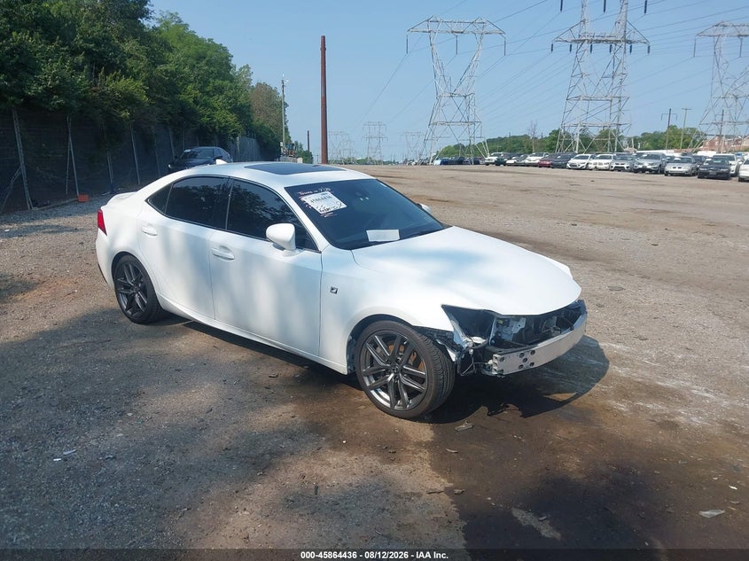 2019 Lexus Is VIN JTHCZ1D23K5016346 — IAAI salvage auction photo