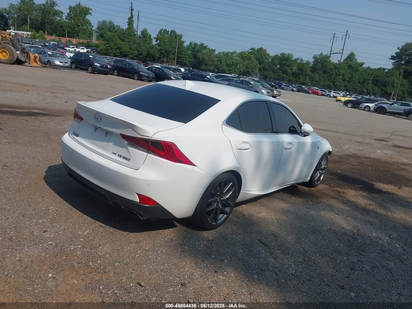 2019 Lexus Is VIN JTHCZ1D23K5016346 IAAI salvage auction — FRONT END, Salvage Title, sold $8,000 on 2026-08-27 (photo 4)