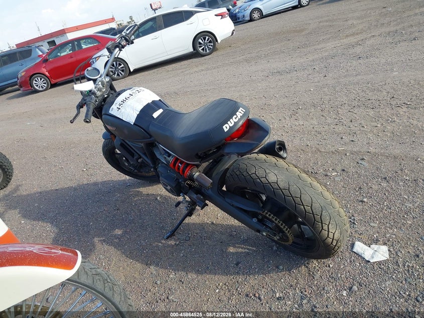 2016 Ducati Scrambler VIN ML015ANM3GT010537 IAAI salvage auction — LEFT SIDE, Salvage (Arizona), sold $1,300 on 2026-09-03 (photo 3)