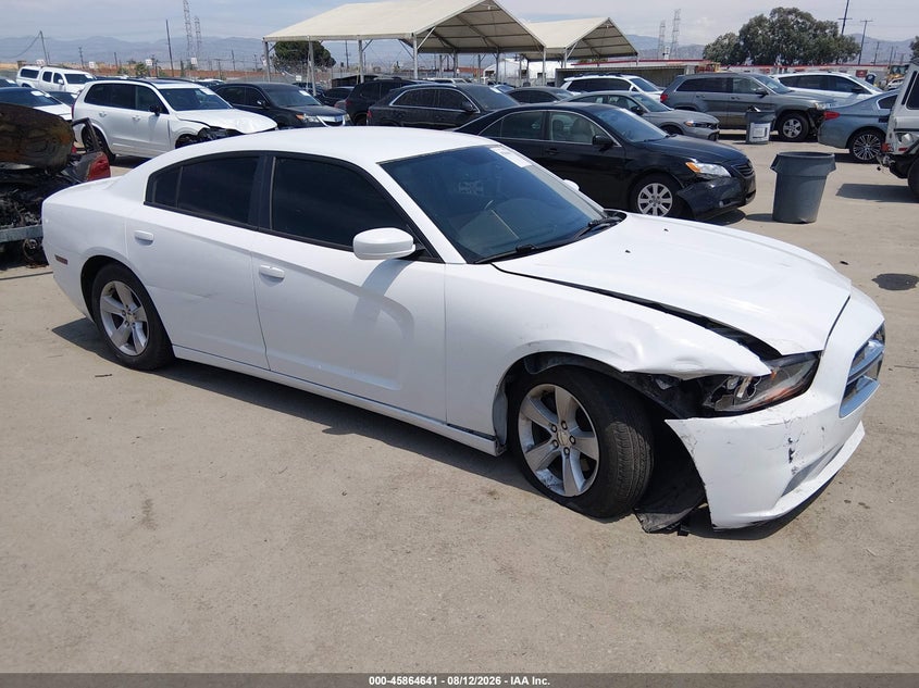2012 Dodge Charger VIN 2C3CDXBG0CH270645 IAAI salvage auction — RIGHT FRONT, Wait Title, sold $1,100 on 2026-08-23 (photo 1)