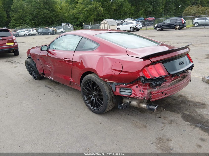2015 Ford Mustang VIN 1FA6P8CF2F5406335 IAAI salvage auction — FRONT & REAR, Salvage (Connecticut), sold $4,550 on 2026-08-28 (photo 3)