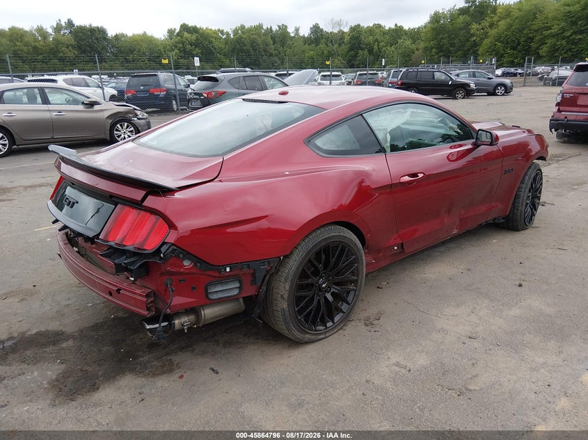 2015 Ford Mustang VIN 1FA6P8CF2F5406335 IAAI salvage auction — FRONT & REAR, Salvage (Connecticut), sold $4,550 on 2026-08-28 (photo 4)