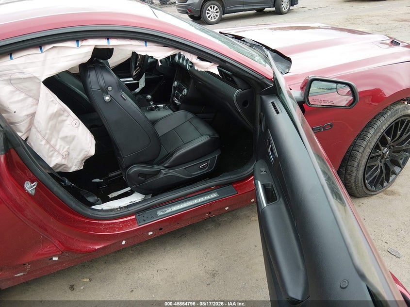 2015 Ford Mustang VIN 1FA6P8CF2F5406335 IAAI salvage auction — FRONT & REAR, Salvage (Connecticut), sold $4,550 on 2026-08-28 (photo 5)