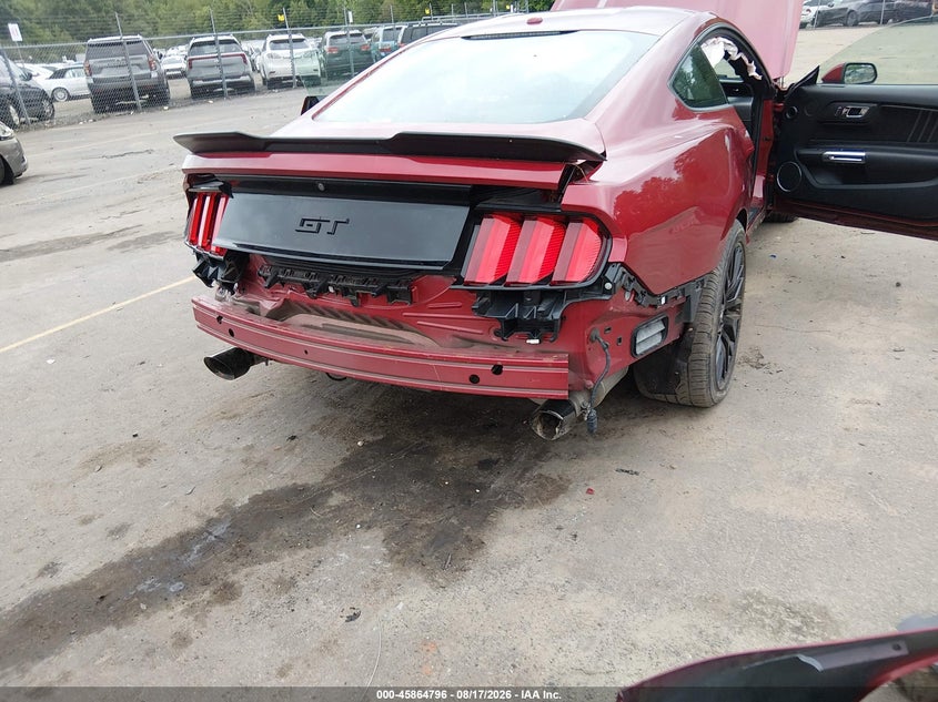 2015 Ford Mustang VIN 1FA6P8CF2F5406335 IAAI salvage auction — FRONT & REAR, Salvage (Connecticut), sold $4,550 on 2026-08-28 (photo 6)