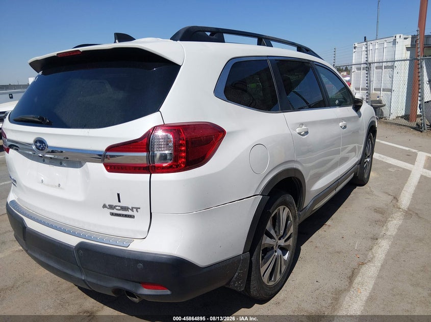 2021 Subaru Ascent VIN 4S4WMAPD4M3474210 IAAI salvage auction — NORMAL WEAR, Salvage (California), sold $7,125 on 2026-08-25 (photo 4)