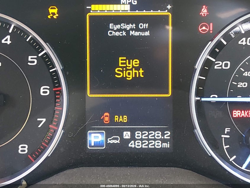 2021 Subaru Ascent VIN 4S4WMAPD4M3474210 IAAI salvage auction — NORMAL WEAR, Salvage (California), sold $7,125 on 2026-08-25 (photo 7)