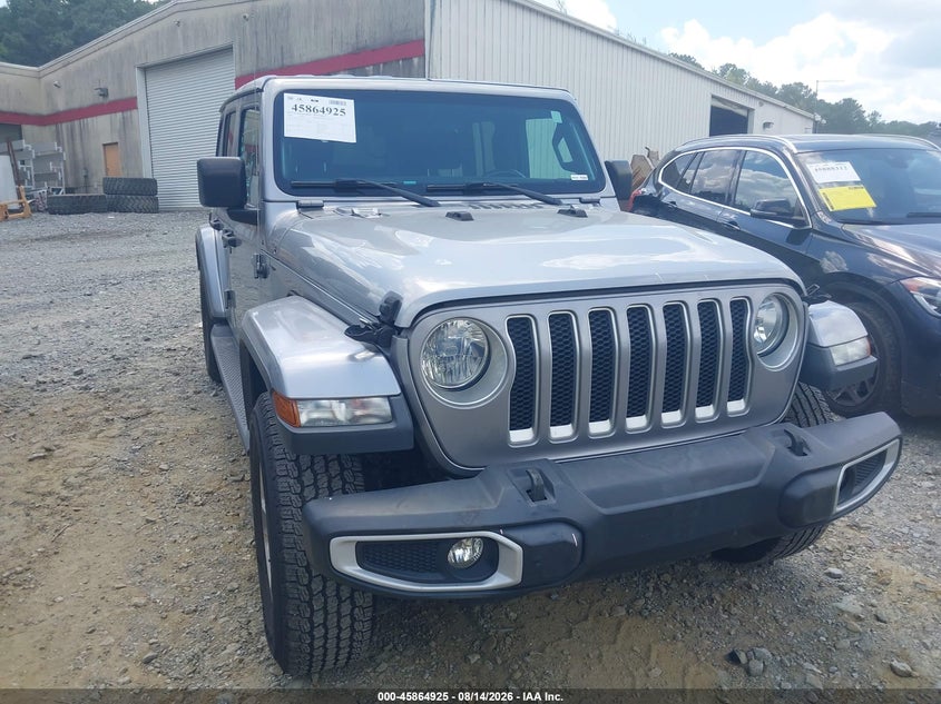 2020 Jeep Wrangler / VIN 1C4HJXEN2LW127735 — IAAI salvage auction photo
