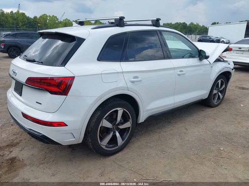 2023 Audi Q5 VIN WA1EAAFY0P2033885 IAAI salvage auction — FRONT END, Salvage (Tennessee), sold $10,300 on 2026-08-28 (photo 4)