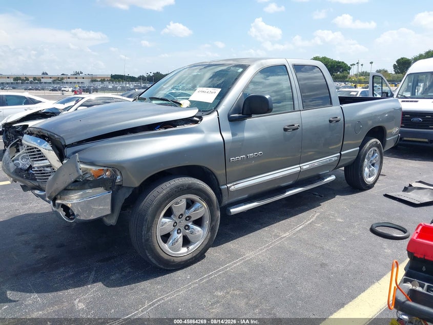 2005 Dodge Ram 1500 VIN 1D7HA18N55J634692 IAAI salvage auction — FRONT END, Rebuildable (Florida), sold $550 on 2026-09-11 (photo 2)