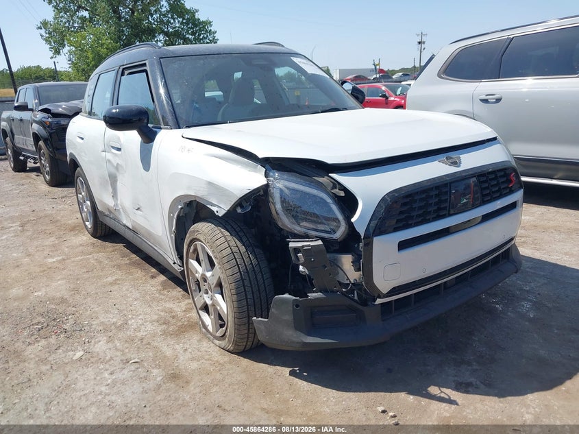 2026 Mini Countryman VIN WMZ23GA06T7V30881 IAAI salvage auction — SIDE, Salvage Title, sold $12,900 on 2026-08-16 (photo 1)