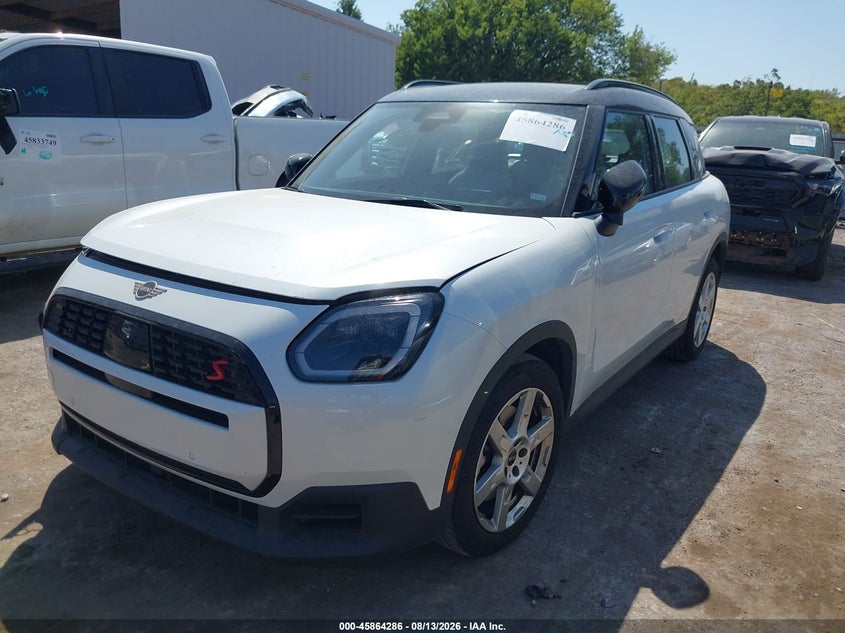 2026 Mini Countryman VIN WMZ23GA06T7V30881 IAAI salvage auction — SIDE, Salvage Title, sold $12,900 on 2026-08-16 (photo 2)