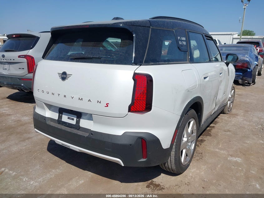 2026 Mini Countryman VIN WMZ23GA06T7V30881 IAAI salvage auction — SIDE, Salvage Title, sold $12,900 on 2026-08-16 (photo 4)