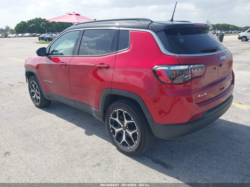 2026 Jeep Compass VIN 3C4NJDCN9TT178319 IAAI salvage auction — FRONT END, Wait Title, sold $15,400 on 2026-08-27 (photo 3)
