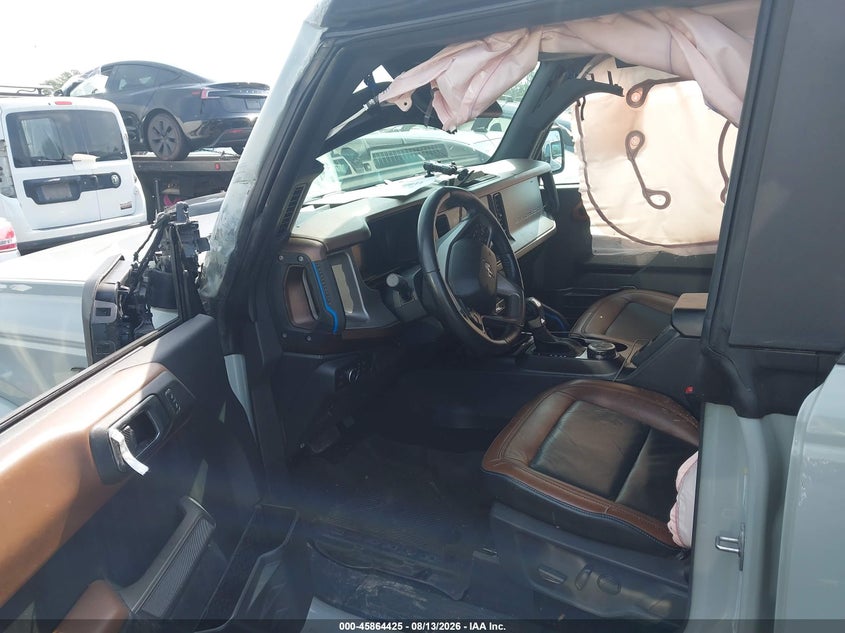 2021 Ford Bronco VIN 1FMEE5BPXMLA88876 IAAI salvage auction — SIDE, Wait Title, sold $15,100 on 2026-09-04 (photo 5)