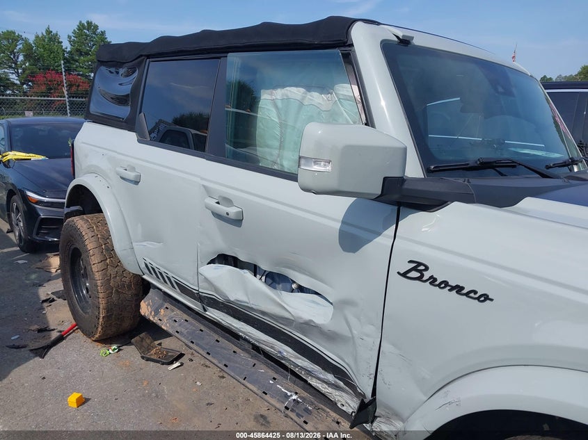 2021 Ford Bronco VIN 1FMEE5BPXMLA88876 IAAI salvage auction — SIDE, Wait Title, sold $15,100 on 2026-09-04 (photo 6)