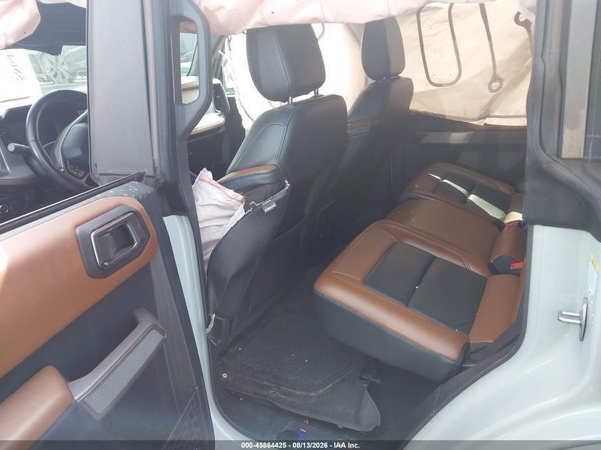2021 Ford Bronco VIN 1FMEE5BPXMLA88876 IAAI salvage auction — SIDE, Wait Title, sold $15,100 on 2026-09-04 (photo 8)