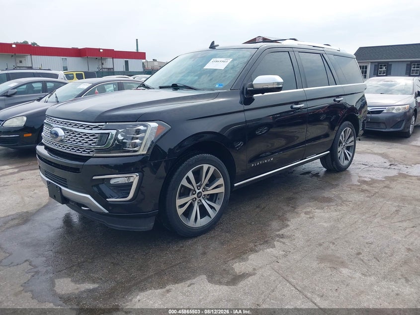 2021 Ford Expedition VIN 1FMJU1MT9MEA01302 IAAI salvage auction — RIGHT SIDE, Salvage Title, sold $10,725 on 2026-09-11 (photo 2)