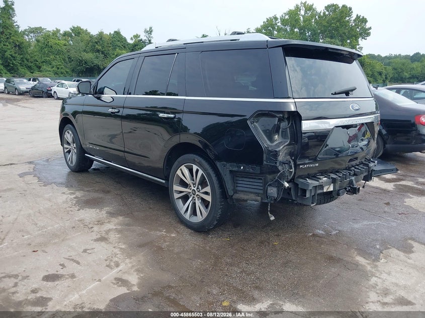 2021 Ford Expedition VIN 1FMJU1MT9MEA01302 IAAI salvage auction — RIGHT SIDE, Salvage Title, sold $10,725 on 2026-09-11 (photo 3)