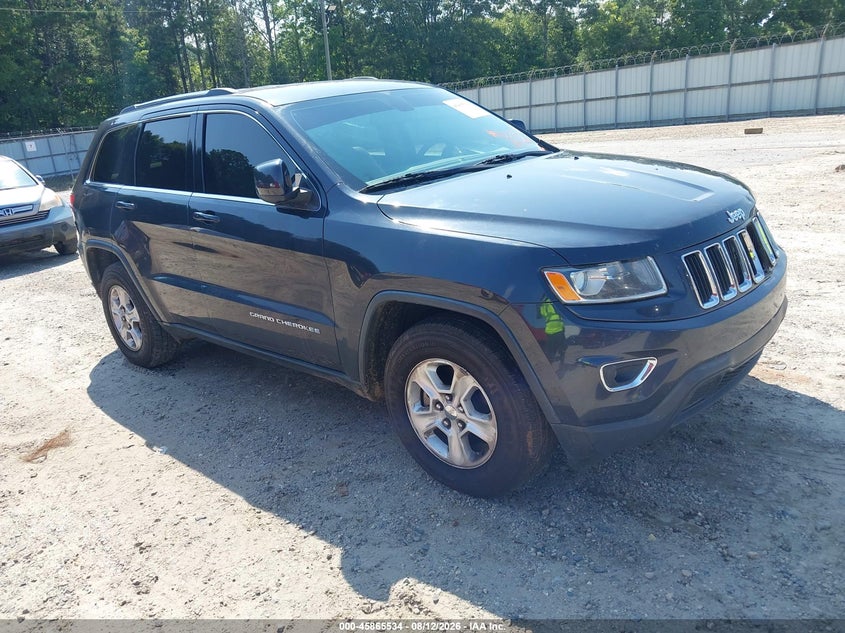 2015 Jeep Grand cherokee VIN 1C4RJEAG9FC681392 IAAI salvage auction — FRONT END, Salvage Title, sold $500 on 2026-09-05 (photo 1)