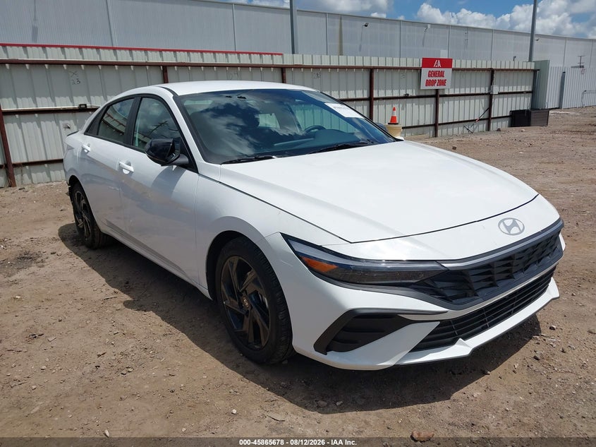 2026 Hyundai Elantra VIN KMHLM4DGXTU195324 — IAAI salvage auction photo