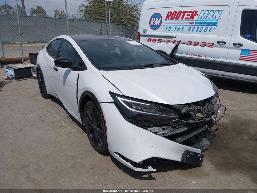 2025 Toyota Prius VIN JTDACAAU8S3057177 — IAAI salvage auction photo