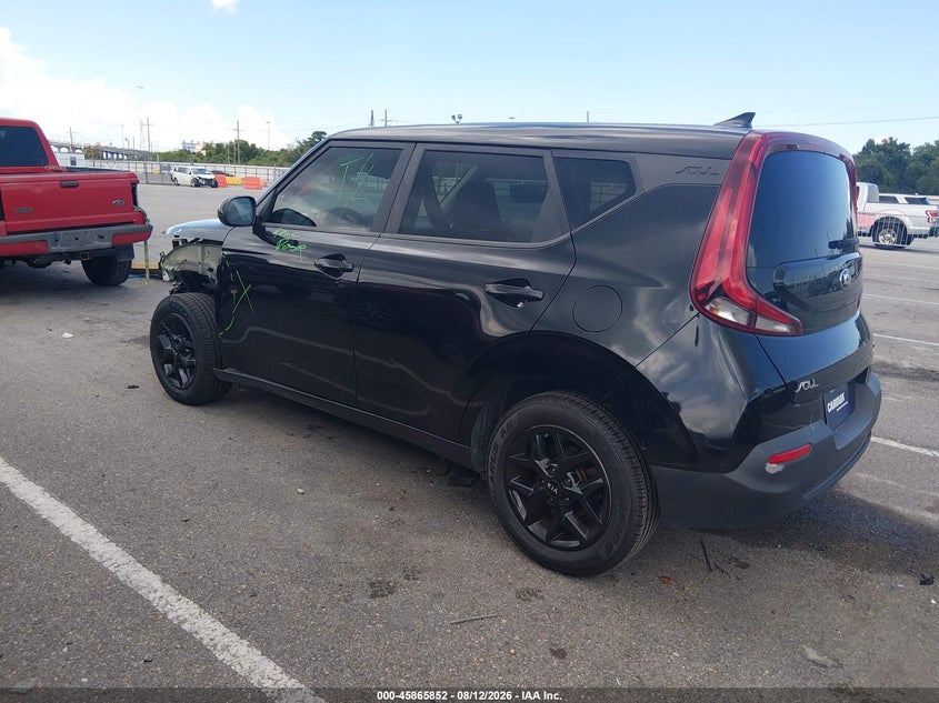 2021 Kia Soul VIN KNDJ23AU8M7748557 IAAI salvage auction — FRONT END, Salvage Title, sold $1,800 on 2026-08-22 (photo 3)