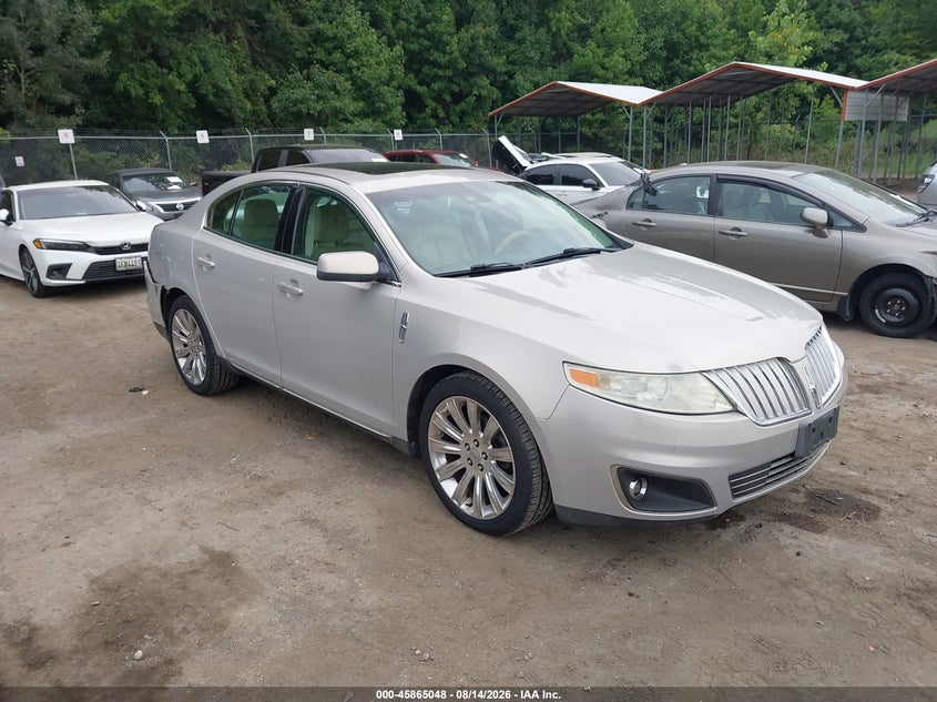 2009 Lincoln Mks VIN 1LNHM93R69G629591 IAAI salvage auction — RIGHT REAR, Salvage - Greater Than 75% (Maryland), sold $575 on 2026-09-22 (photo 1)